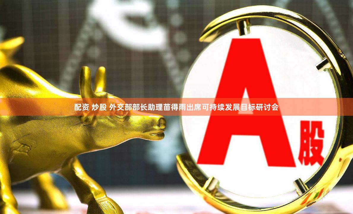 配资 炒股 外交部部长助理苗得雨出席可持续发展目标研讨会