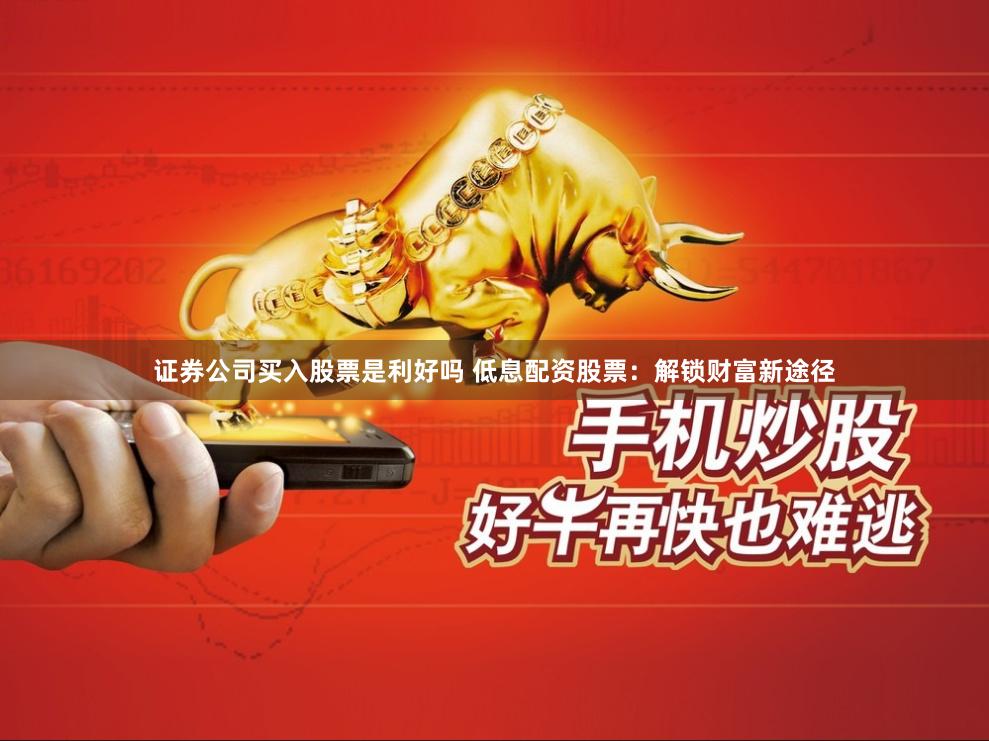 证券公司买入股票是利好吗 低息配资股票：解锁财富新途径